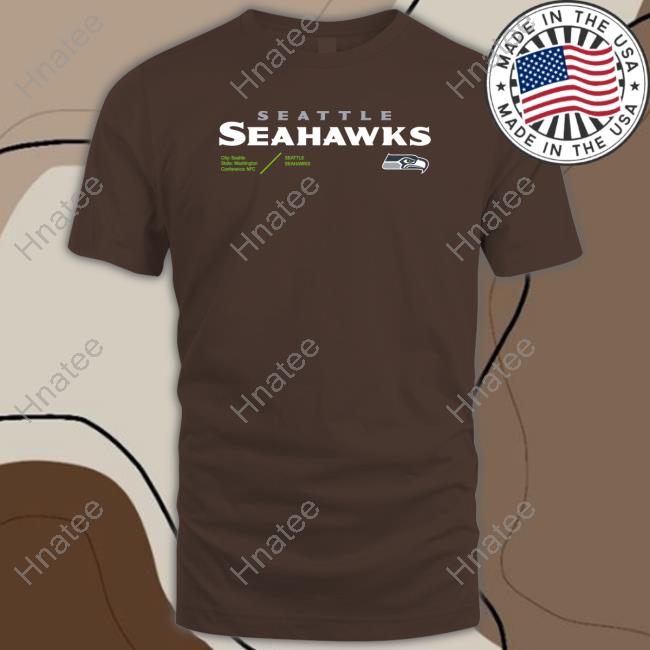 Seattle Seahawks Long-Sleeve T-Shirt Navy - Hnatee