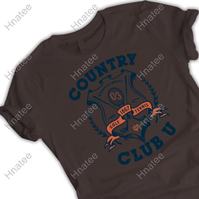 Officia Country Champaign Urbana Golf 1867 Tennis Club U Sweatshirt Officia Country Champaign Urbana Golf 1867 Tennis Club U Sweatshirt