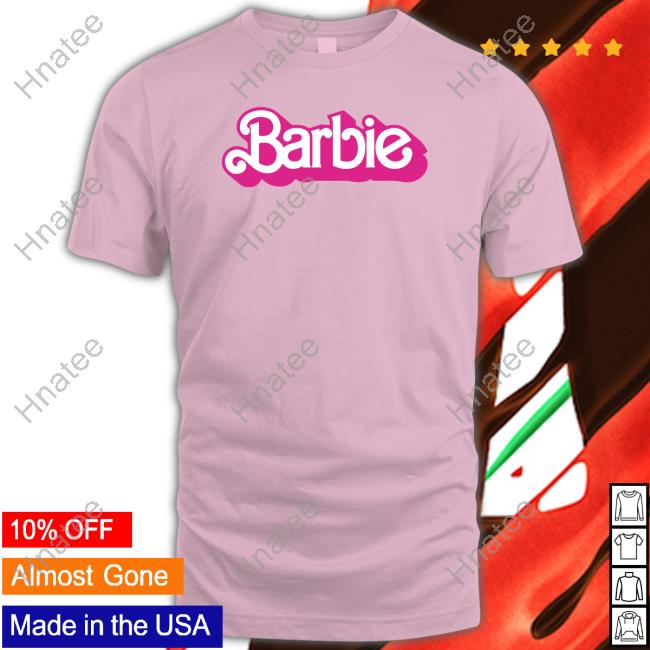Barbie Movie Merch Barbie The Movie Logo Pink Shirts - Hnatee