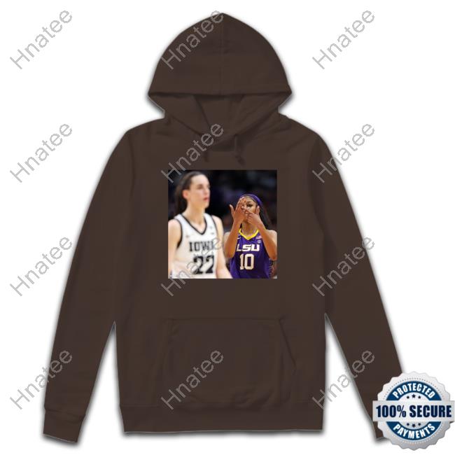 Official Angel Reese Taunts Caitlin Clark You Can't See Me T Shirt Official Angel Reese Taunts Caitlin Clark You Can't See Me T Shirt