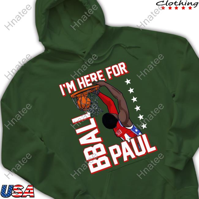 Barstool Sports Store I'm Here For Bball Paul Graphic T Shirt Paul Reed Barstool Sports Store I'm Here For Bball Paul Graphic T Shirt Paul Reed