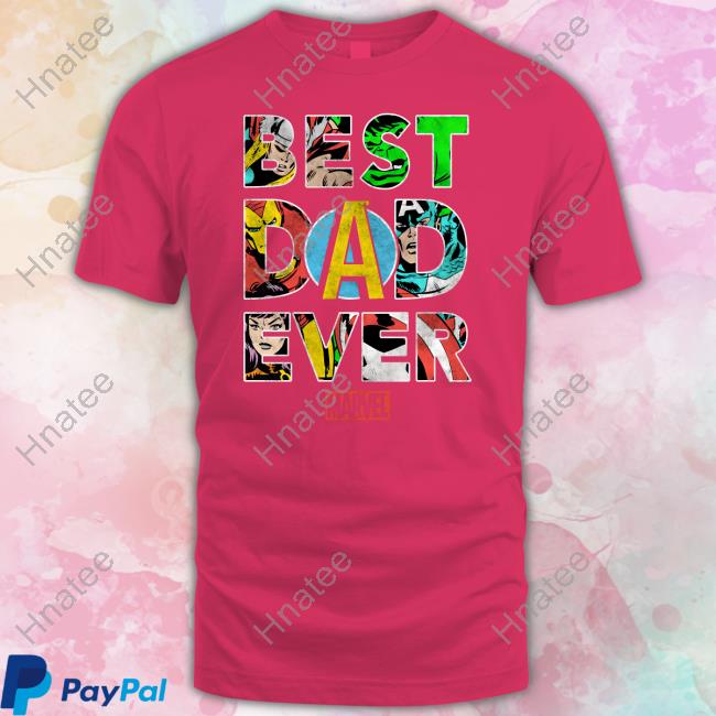 Marvel Best Dad Ever T Shirts Marvel Best Dad Ever T Shirts