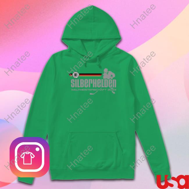Deutscher EishockeyBund Merch Silberhelden Weltmeisterschaft 2023 Tee