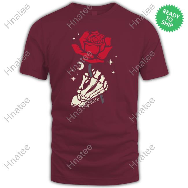 Morbid Podcast Merch Morbid Skeleton Rose T Shirt - Hnatee