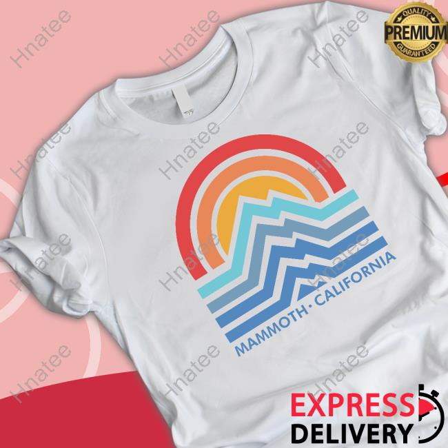 Official Tom Sandoval Mammoth California Mountain Tee Official Tom Sandoval Mammoth California Mountain Tee