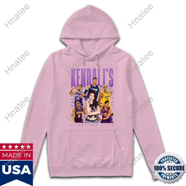 Kim Kardashian Kendall’s Starting Five Hoodie Kim Kardashian Kendall’s Starting Five Hoodie