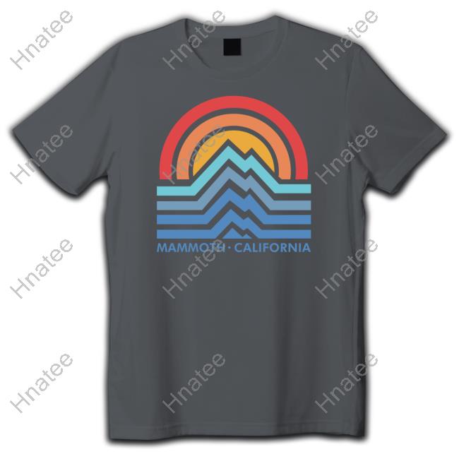 Official Tom Sandoval Mammoth California Mountain Tee Official Tom Sandoval Mammoth California Mountain Tee