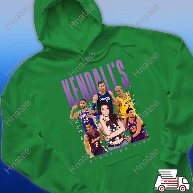 Kim Kardashian Kendall’s Starting Five Hoodie Kim Kardashian Kendall’s Starting Five Hoodie