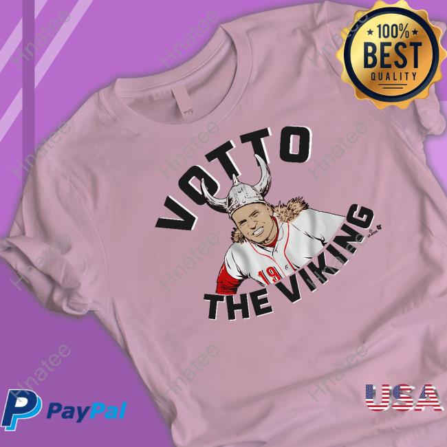 Joey Votto The Viking, Adult T-Shirt / 2XL - MLB - Sports Fan Gear | BreakingT