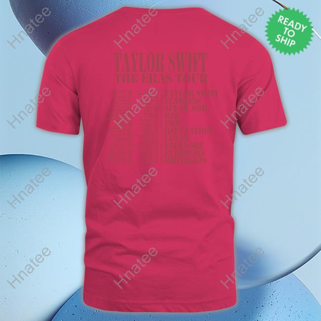 Taylor Swiftie Merch Sweatshirt Back And Front Sweatshirt Eras