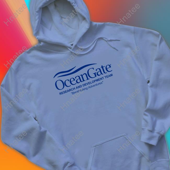 Official Oceangate Research And Development Team Breathtaking Adventures T-Shirt Official Oceangate Research And Development Team Breathtaking Adventures T-Shirt