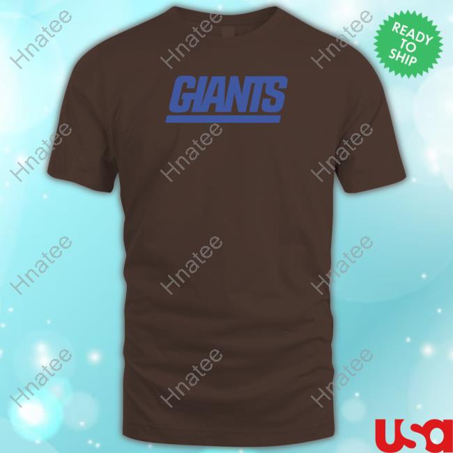 Official Giants Merch New York Giants 2023 Tee Shirt - Hnatee