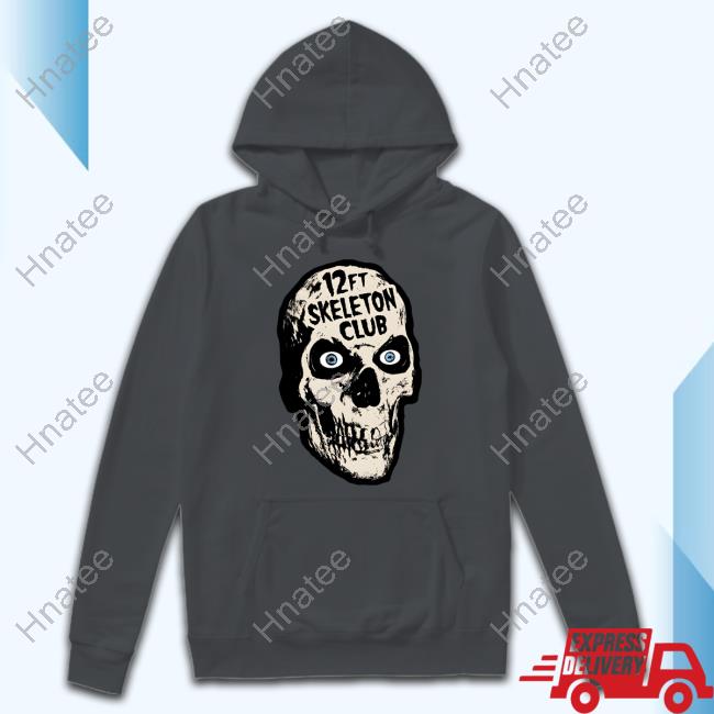 12Ft Skeleton Club Hooded Sweatshirt