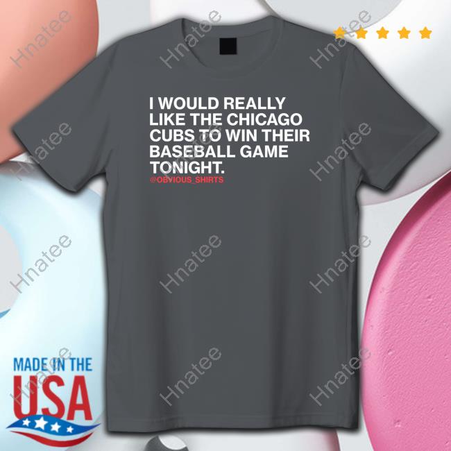 obvious shirts cubs