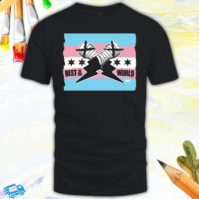 CM Punk - Best in the World Trans Pride Shirt CM Punk - Best in the World Trans Pride Shirt