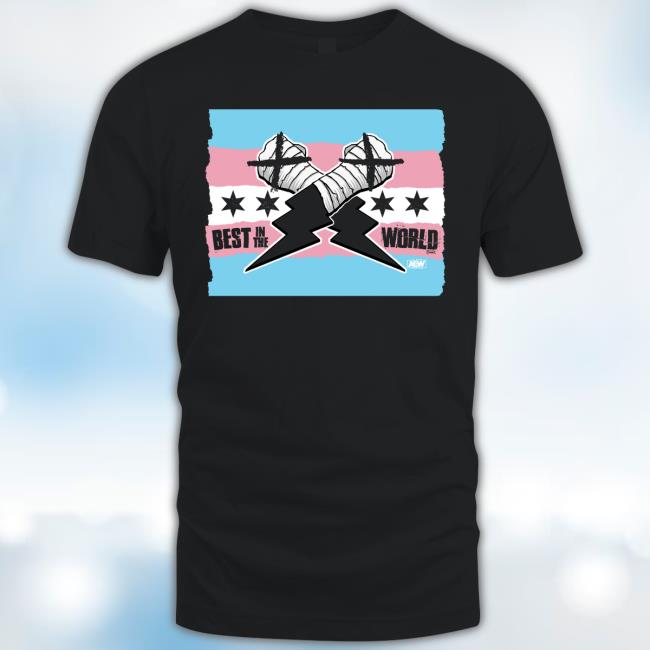 CM Punk - Best in the World Trans Pride Shirt CM Punk - Best in the World Trans Pride Shirt
