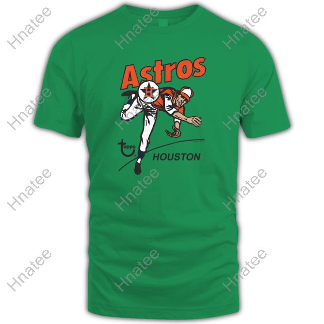 Houston Astros Homage x Topps Tri-Blend T-Shirt - Gold