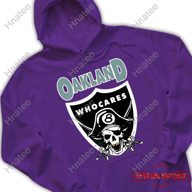 Oakland Who Care Pirate T-shirt - Newartshirt LLC