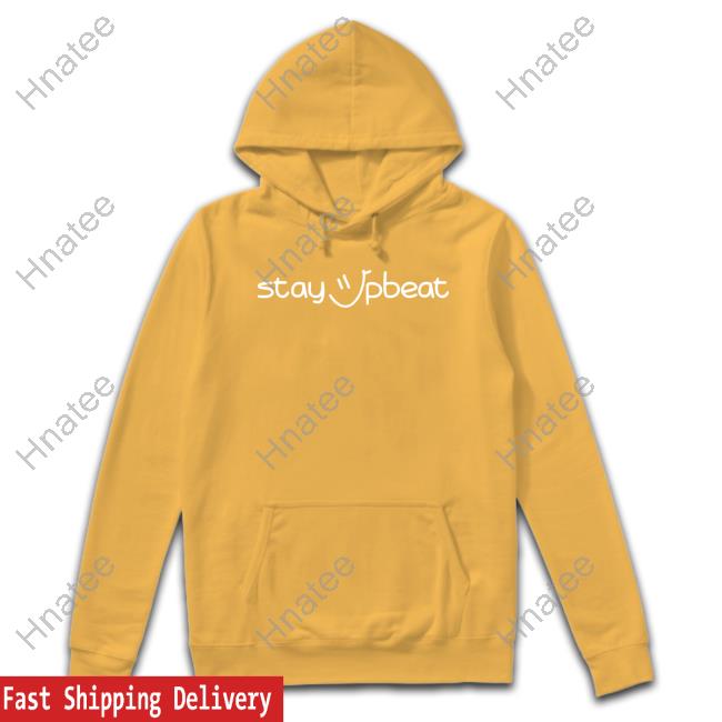 Team Balmert Merch Stay Upbeat Black Shirt Team Balmert Merch Stay Upbeat Black Shirt