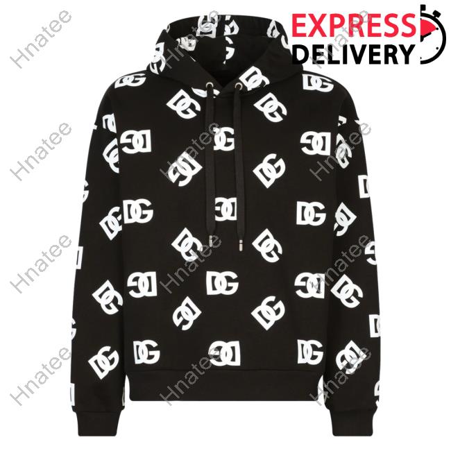 Dolce & Gabbana graphic-print Ripped zip-up Hoodie - Farfetch