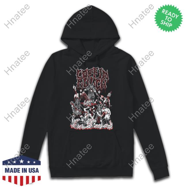 Night Shift Merch Coffin Mulch Into The Blood Sweatshirt Hnatee