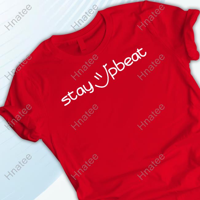 Team Balmert Merch Stay Upbeat Black Shirt Team Balmert Merch Stay Upbeat Black Shirt