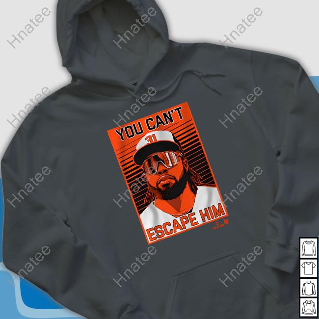 Cedric Mullins You Can't Escape Him Shirt, hoodie, longsleeve, sweatshirt,  v-neck tee