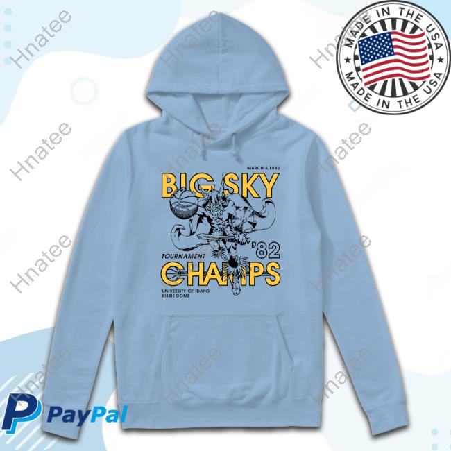 Homefield Apparel Idaho Vandals Basketball 1982 Big Sky Champs Tee Shirt Homefield Apparel Idaho Vandals Basketball 1982 Big Sky Champs Tee Shirt