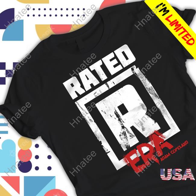 ShopAEW.com on X: Rated R Era! Check out this Adam Copeland shirt