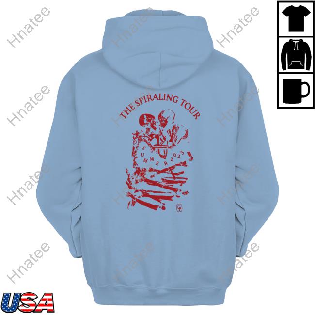 Official Caroline Polachek Merch Volcano Spiraling Tour Sweatshirt Official Caroline Polachek Merch Volcano Spiraling Tour Sweatshirt