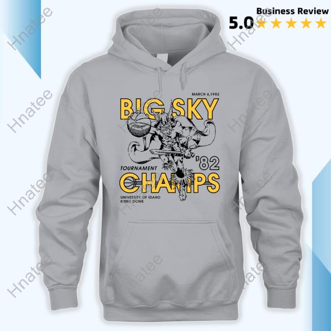 Homefield Apparel Idaho Vandals Basketball 1982 Big Sky Champs Tee Shirt Homefield Apparel Idaho Vandals Basketball 1982 Big Sky Champs Tee Shirt