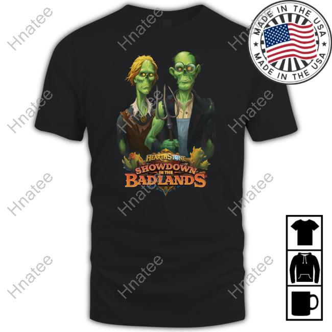 Official Blizzard Gear Merch Hearthstone Showdown in the Badlands T-Shirt -  Hnatee