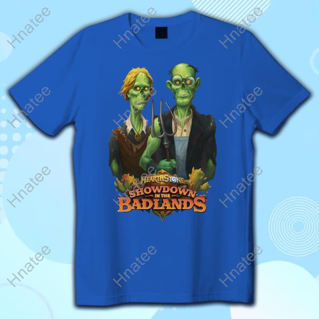 Official Blizzard Gear Merch Hearthstone Showdown in the Badlands T-Shirt -  Hnatee