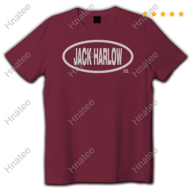 Jack Harlow Merch Harlow Oval Tee Jack Harlow Merch Harlow Oval Tee