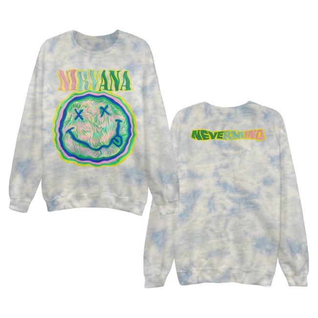 Tie dye nirvana online hoodie