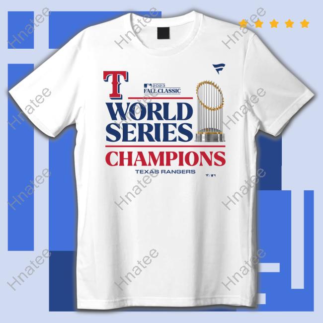 Texas Rangers Fanatics Branded 2023 World Series Champions