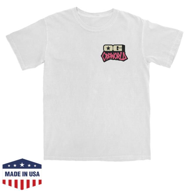 24Hundred Merch Ocean Grove Oddworld Graffiti Shirt 24Hundred Merch Ocean Grove Oddworld Graffiti Shirt