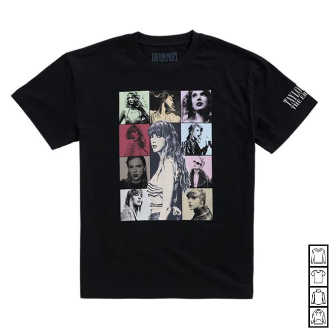 Taylor Swift The Eras Tour Us Dates Tee Taylor Swift The Eras Tour Us Dates Tee