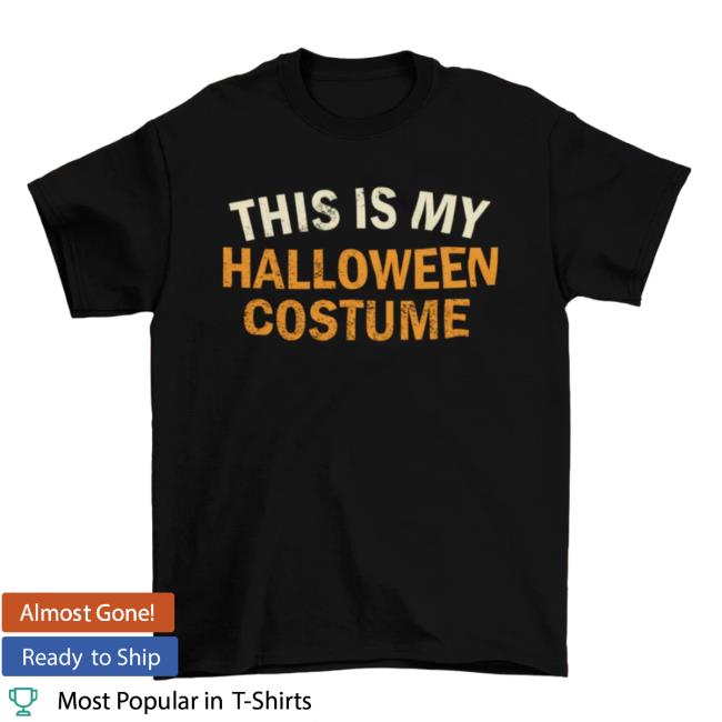 Official Halloween Costume Tee Shirt Official Halloween Costume Tee Shirt