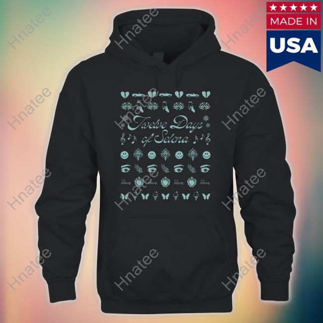 Official Selena Gomez Shop Store Merch Twelve Days Of SelenaTop Shirt Official Selena Gomez Shop Store Merch Twelve Days Of SelenaTop Shirt