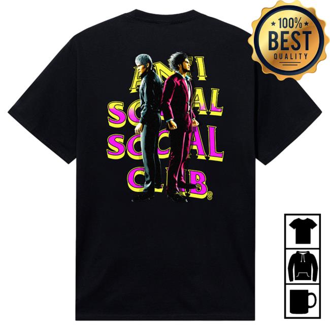 Official Yakuzafan ASSC x Like a Dragon Shirts Black Official Yakuzafan ASSC x Like a Dragon Shirts Black