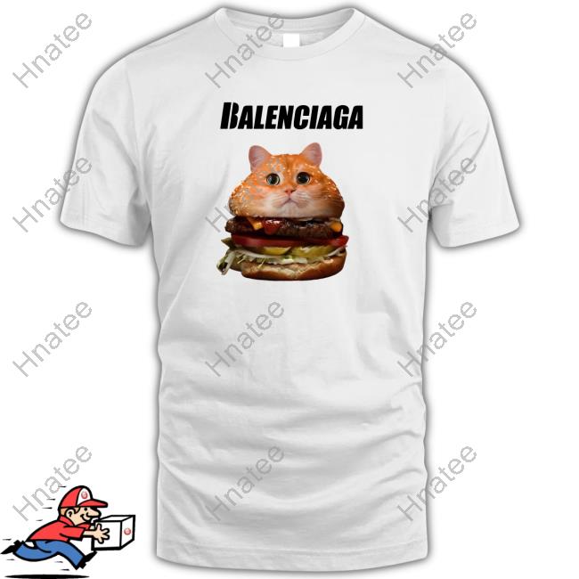 balenciaga cat shirt