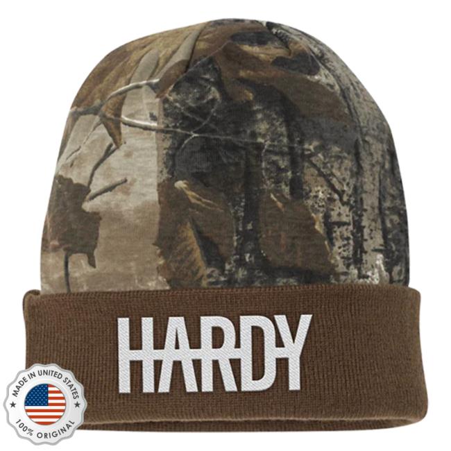 Official Hardy Merch Store Camo Beanie Hat Hardy Apparel Clothing