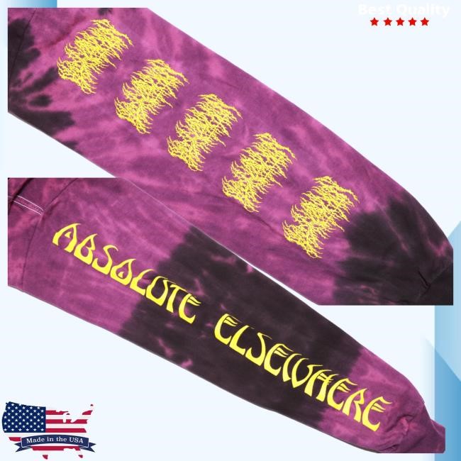 Official Blood Incantation Merch Absolute Elsewhere Album Long Sleeve Shirt New (Thunder Dye) Official Blood Incantation Merch Absolute Elsewhere Album Long Sleeve Shirt New (Thunder Dye)