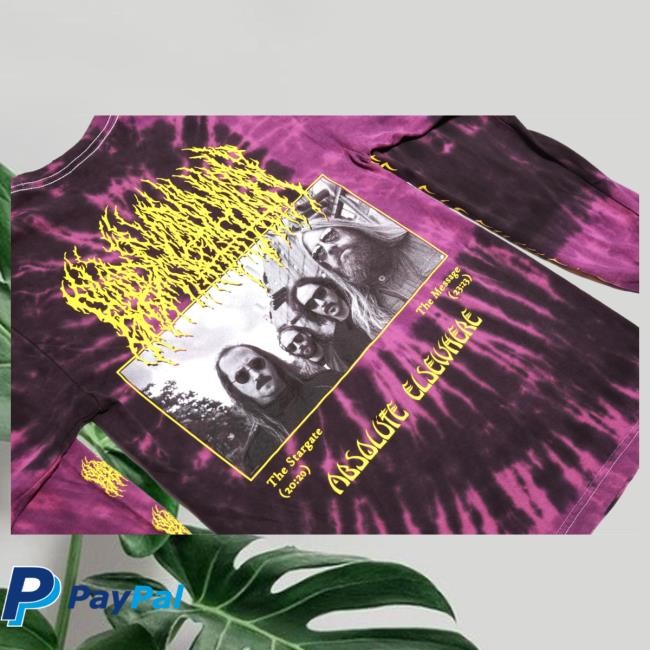 Official Blood Incantation Merch Absolute Elsewhere Album Long Sleeve Shirt New (Thunder Dye) Official Blood Incantation Merch Absolute Elsewhere Album Long Sleeve Shirt New (Thunder Dye)