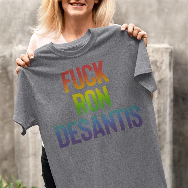 Fuck Ron Desantis Zip Up Hooded Sweatshirt Alejandra Caraballo