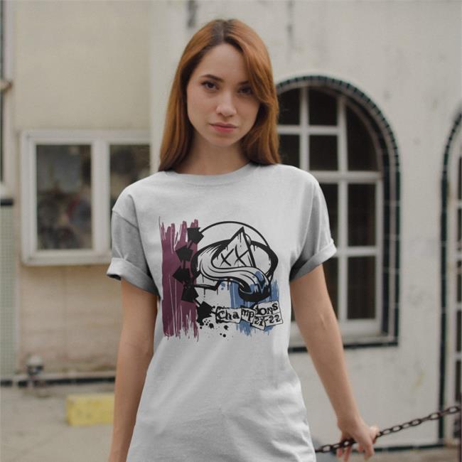 Barstool Sports Store Col Tour T Shirt Avalanche Hockey