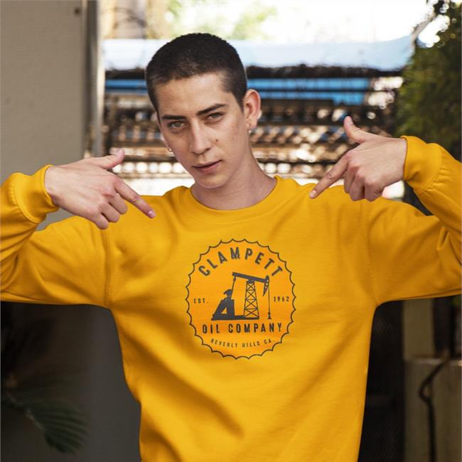 Super 70S Sports Store Clampett Oil Company Long Sleeve