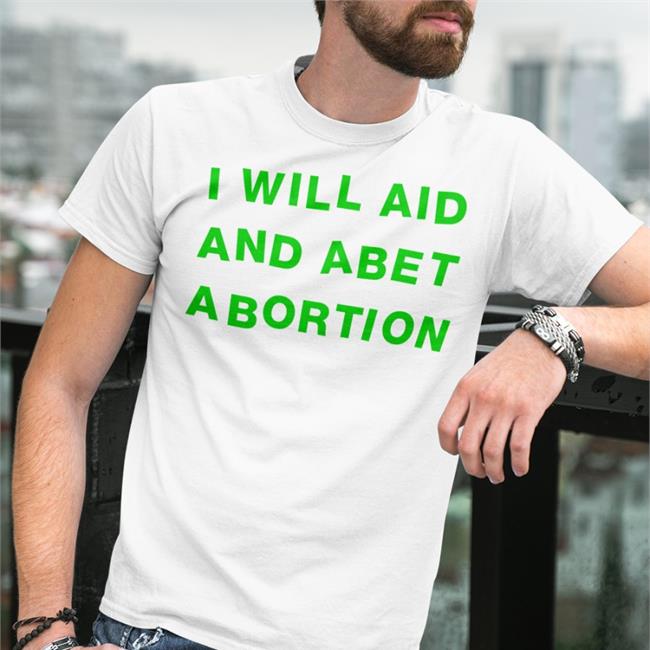 Meredith Salenger I Will Aid And Abet Abortion Hoodie