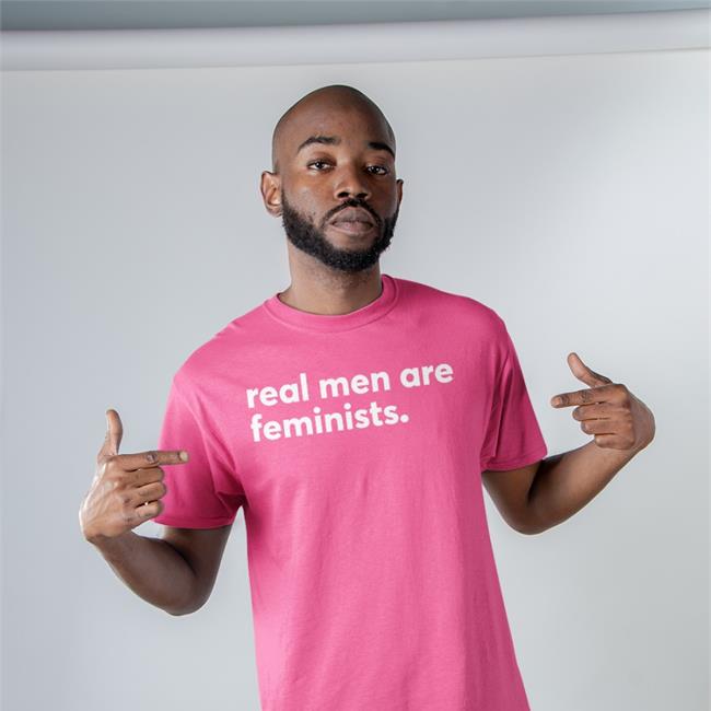 Robert Reed Real Men Are Feminists T-Shirt